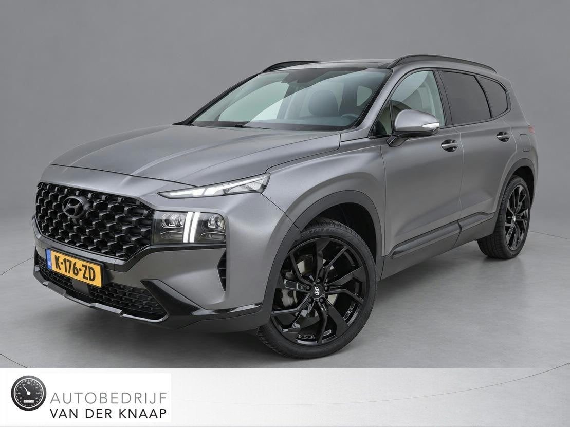 Hyundai Santa Fe 1.6 T-GDI HEV Premium Sky 7p. | Clima | Ada, Auto's, Santa Fe, Gebruikt, Euro 6, 4 cilinders