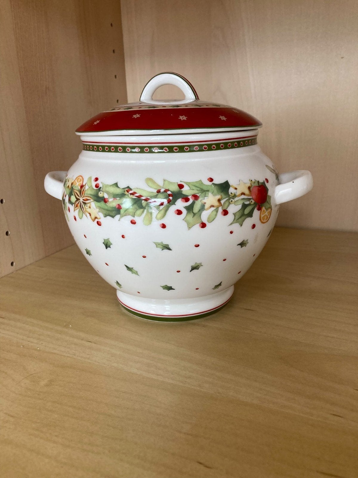 Villeroy & Boch Winter Bakery Punchpot, Gebruikt, Ophalen of Verzenden, Overige stijlen, Porselein