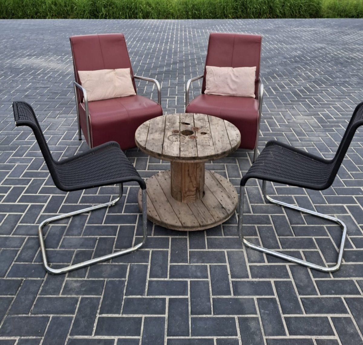 Set voor onder overkapping, complete set of los, bieden!, Ophalen, Gebruikt, Aluminium