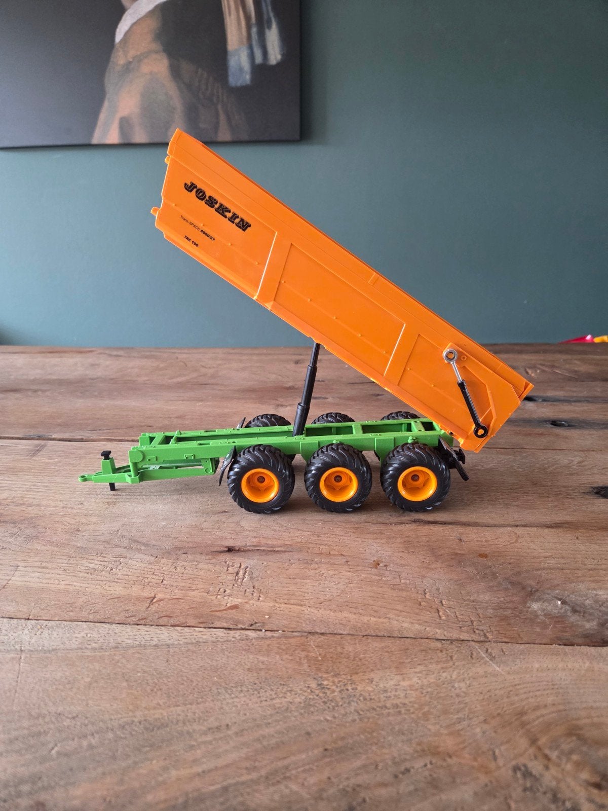 Joskin kiepwagen speelgoed model, Ophalen, Zo goed als nieuw