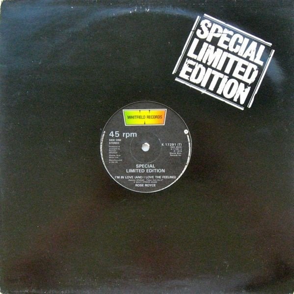 Vinyl, 12" - Rose Royce ‎– I'm In Love (And I Love The Feel, Gebruikt, Funk, Ophalen of Verzenden, EP