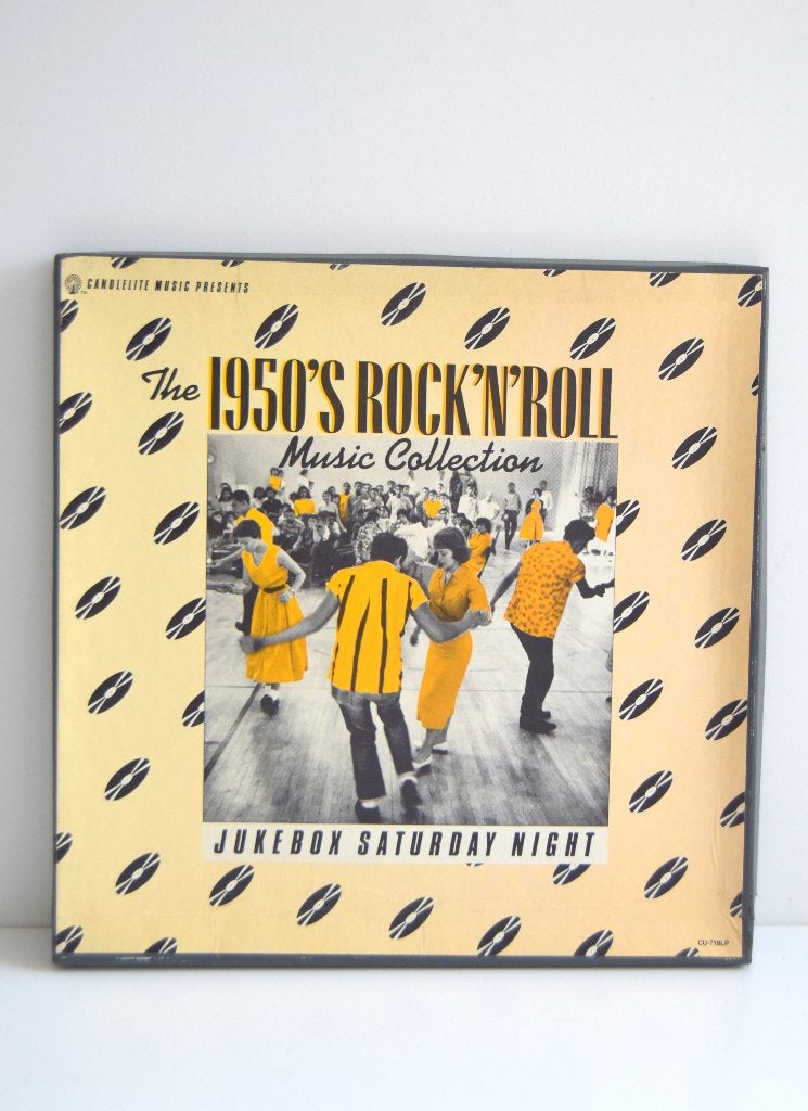 3 LP box ' the 1950's Rock 'N' ROLL' in prima staat, LP, Overige genres, Ophalen of Verzenden, Zo goed als nieuw