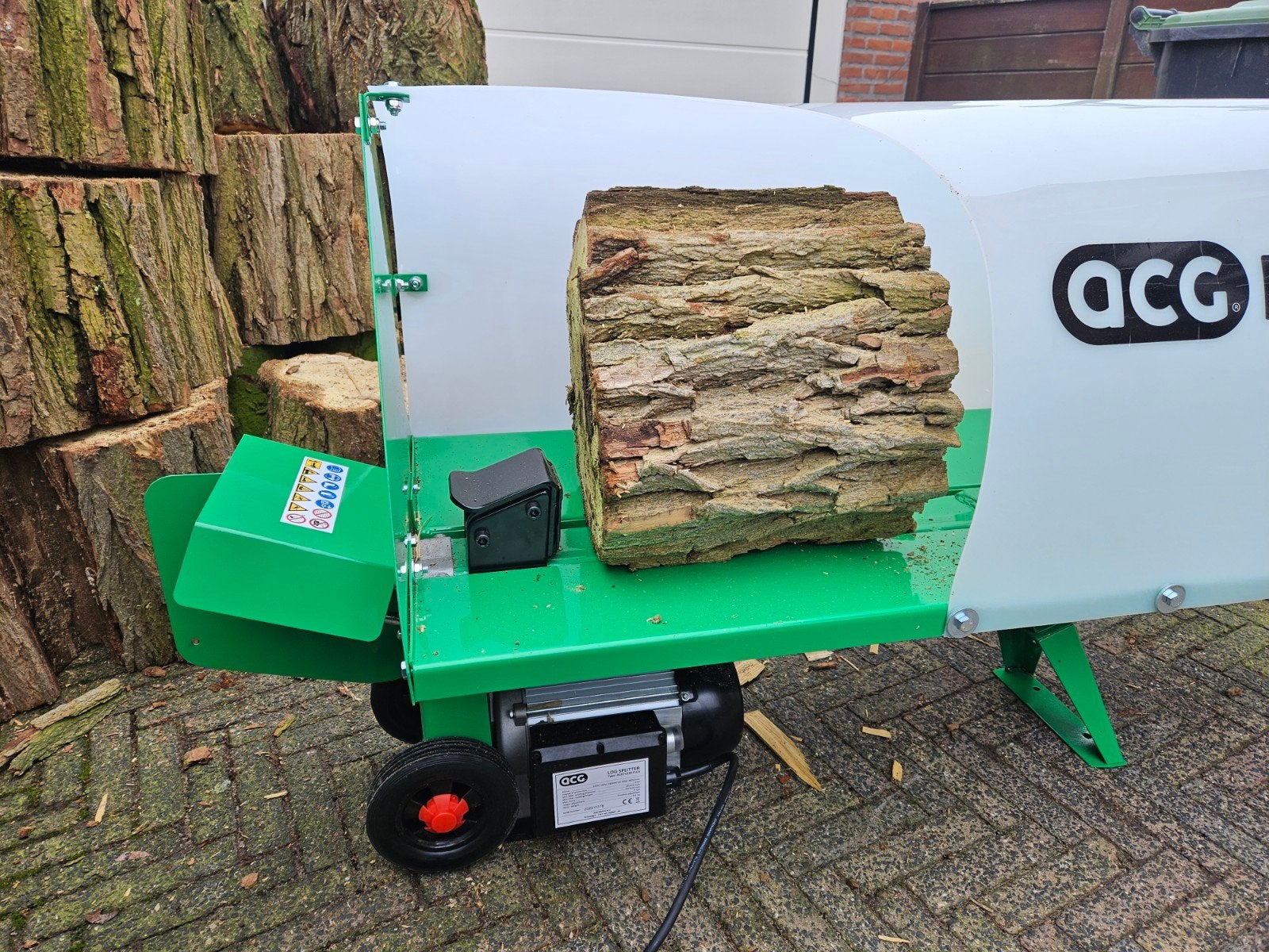 Houtklover huren?, Ophalen, ACG-Holten, Liggend, Zo goed als nieuw