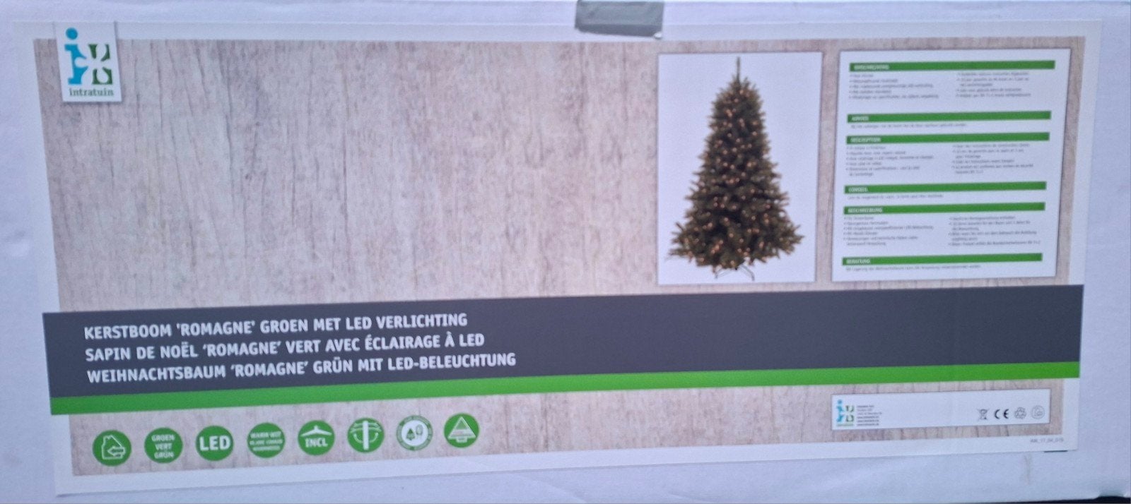 kunstkerstboom, Diversen, Ophalen, Zo goed als nieuw