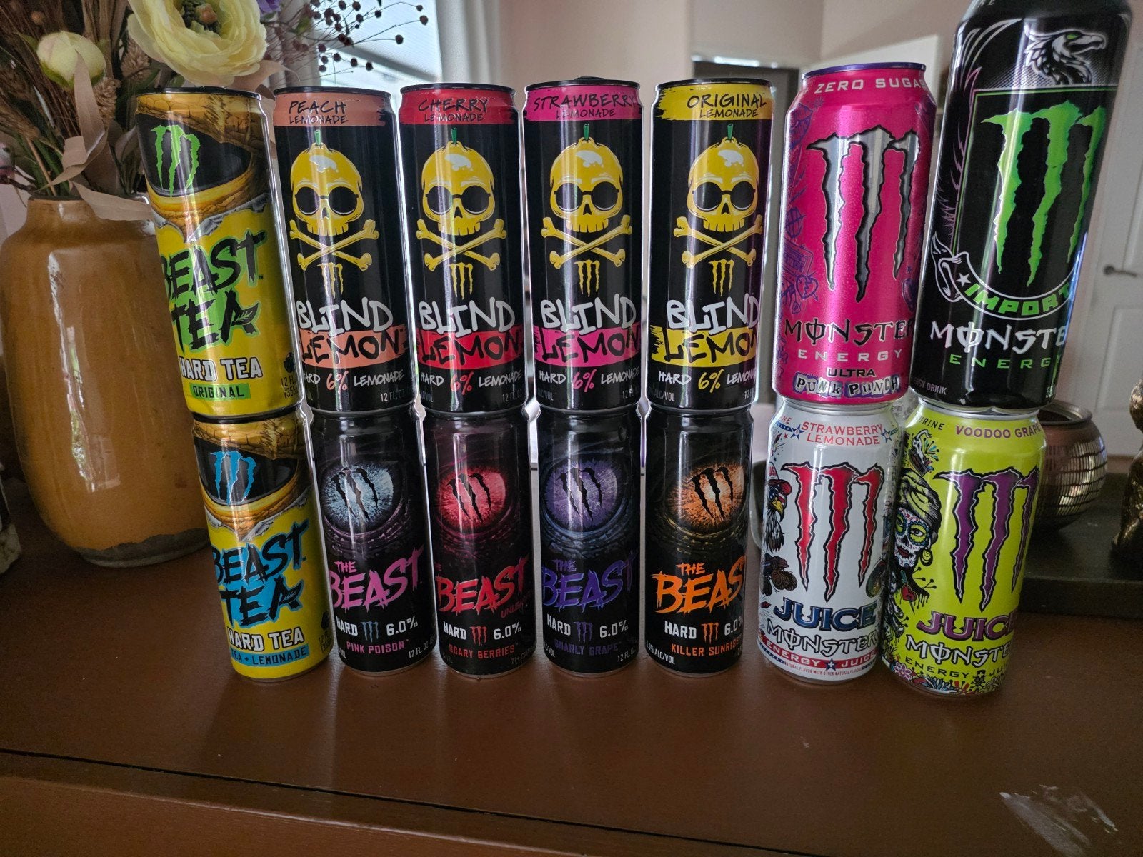 Lege Monster Energy blikken - Diverse smaken, Ophalen of Verzenden, Gebruikt, Overige