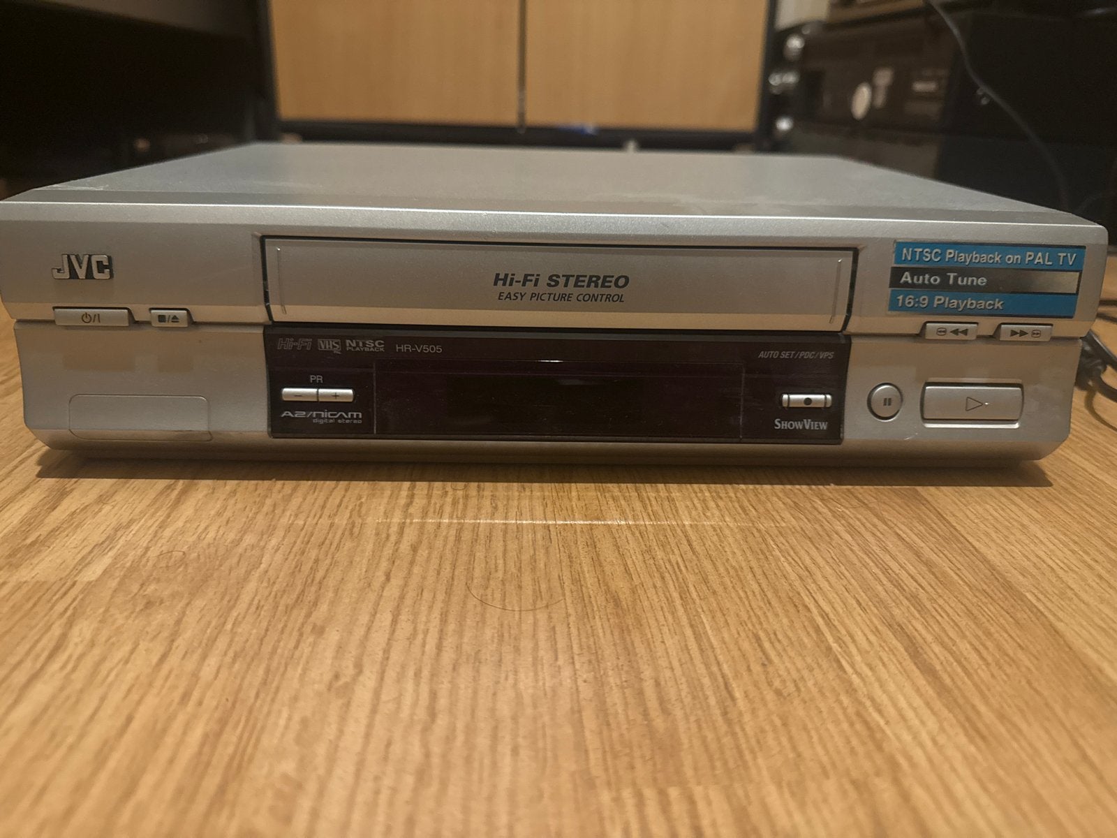 JVC HR-V505 VHS-speler - Getest en Werkend, Ophalen of Verzenden, Gebruikt, VHS-speler of -recorder