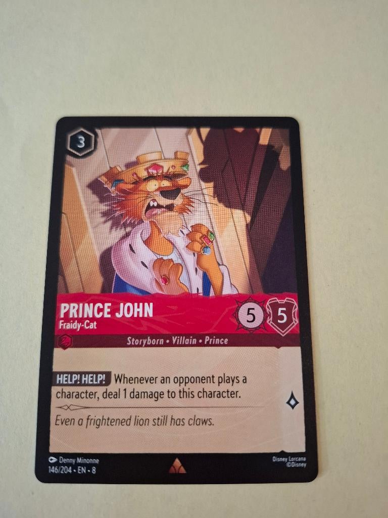 Disney Lorcana, Reign of Jafar, Nr. 146 / 204, Ophalen of Verzenden, Zo goed als nieuw, Losse kaart