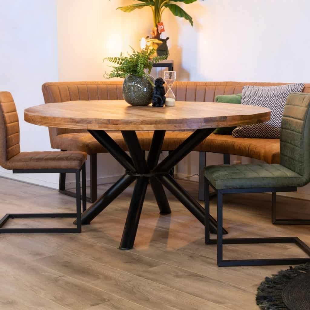 Cafe style kruispoot zonder tafelblad, Huis en Inrichting, Tafels | Eettafels, Ophalen of Verzenden