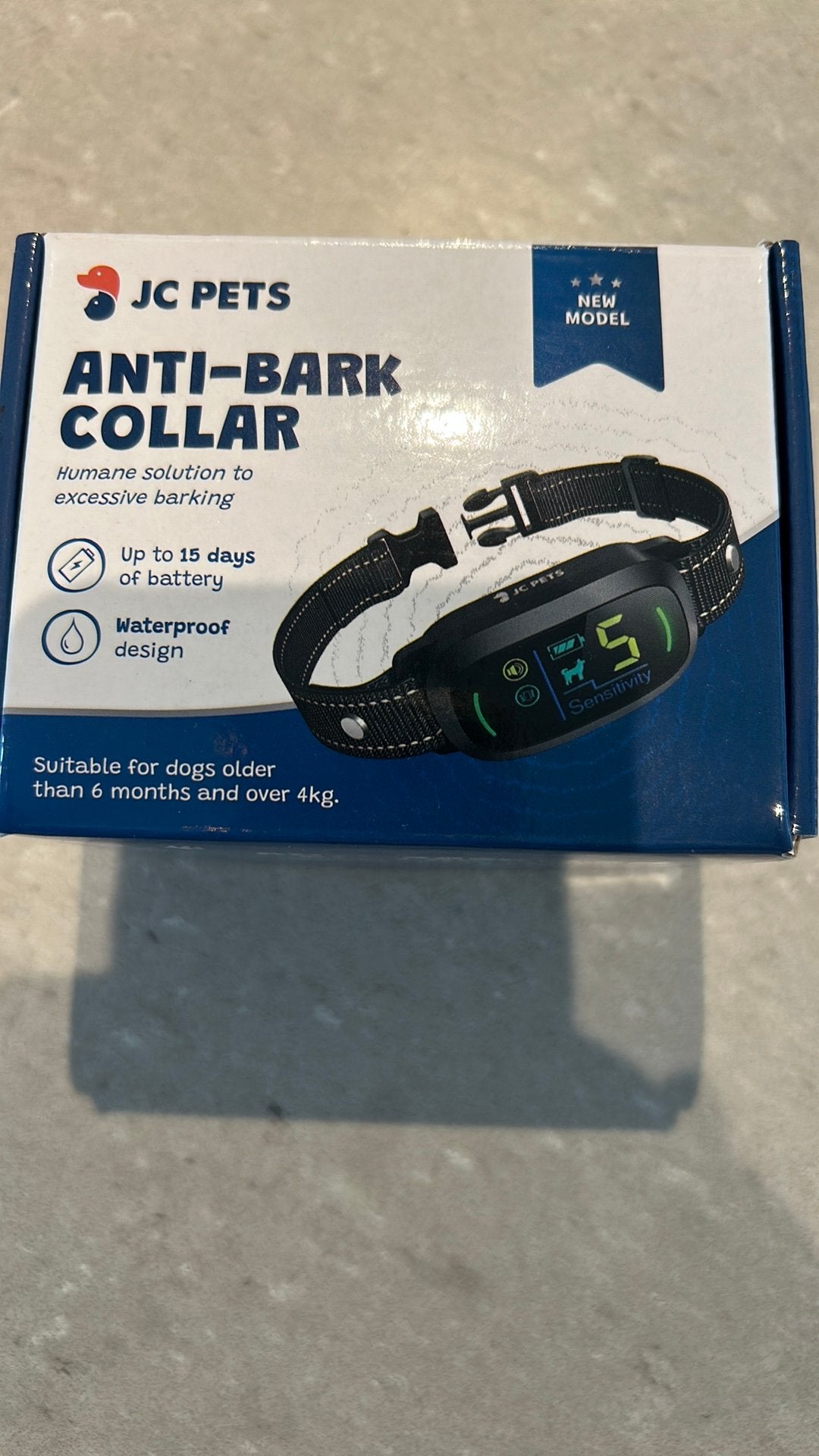 Nieuwe JC Pets blafband nieuw model, Ophalen of Verzenden, Nieuw
