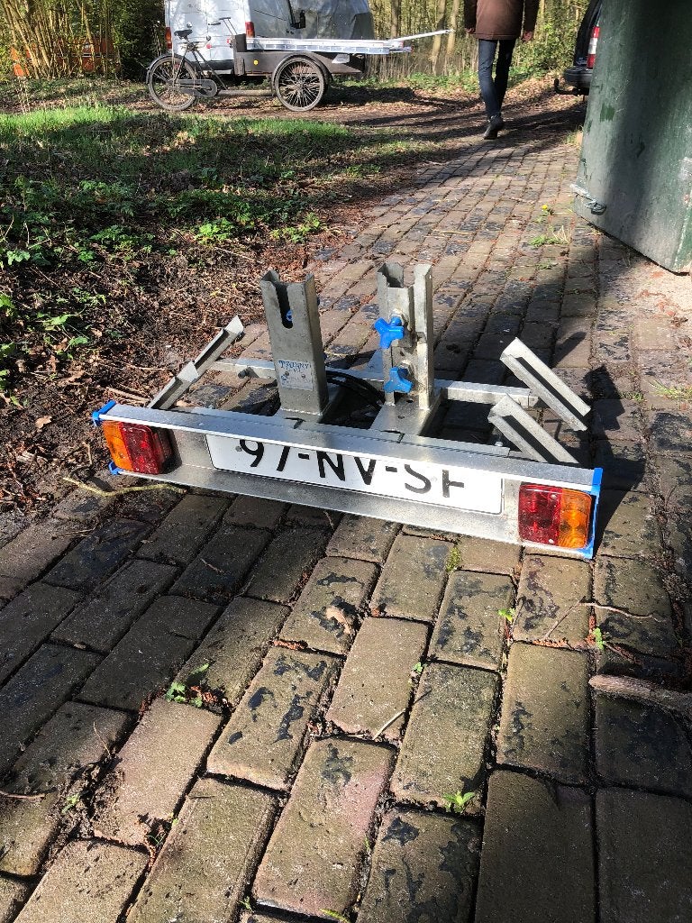 fietsendrager, Auto diversen, Ophalen of Verzenden, 2 fietsen, Gebruikt, Trekhaakdrager