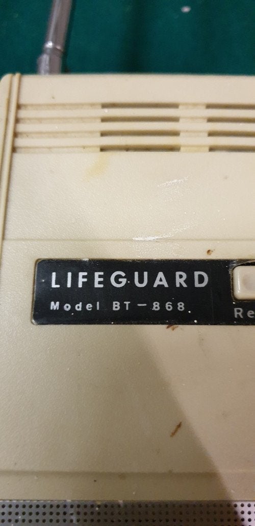 Life guard radio control emergency alarm vintage, Ophalen of Verzenden