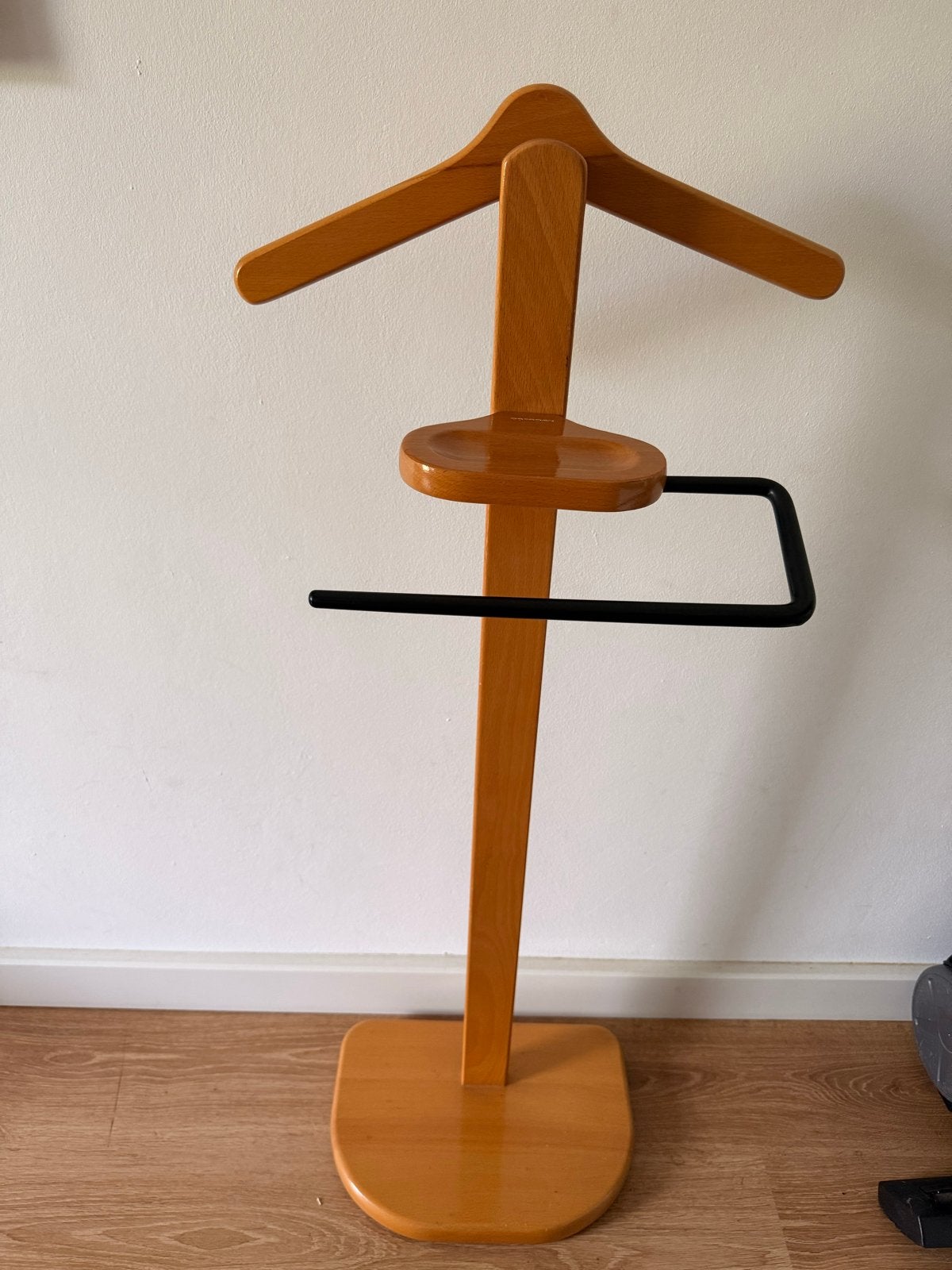 Coronet Kledingknecht / Valet Stand - Hout, Ophalen, Gebruikt, 100 tot 150 cm, Staande kapstok