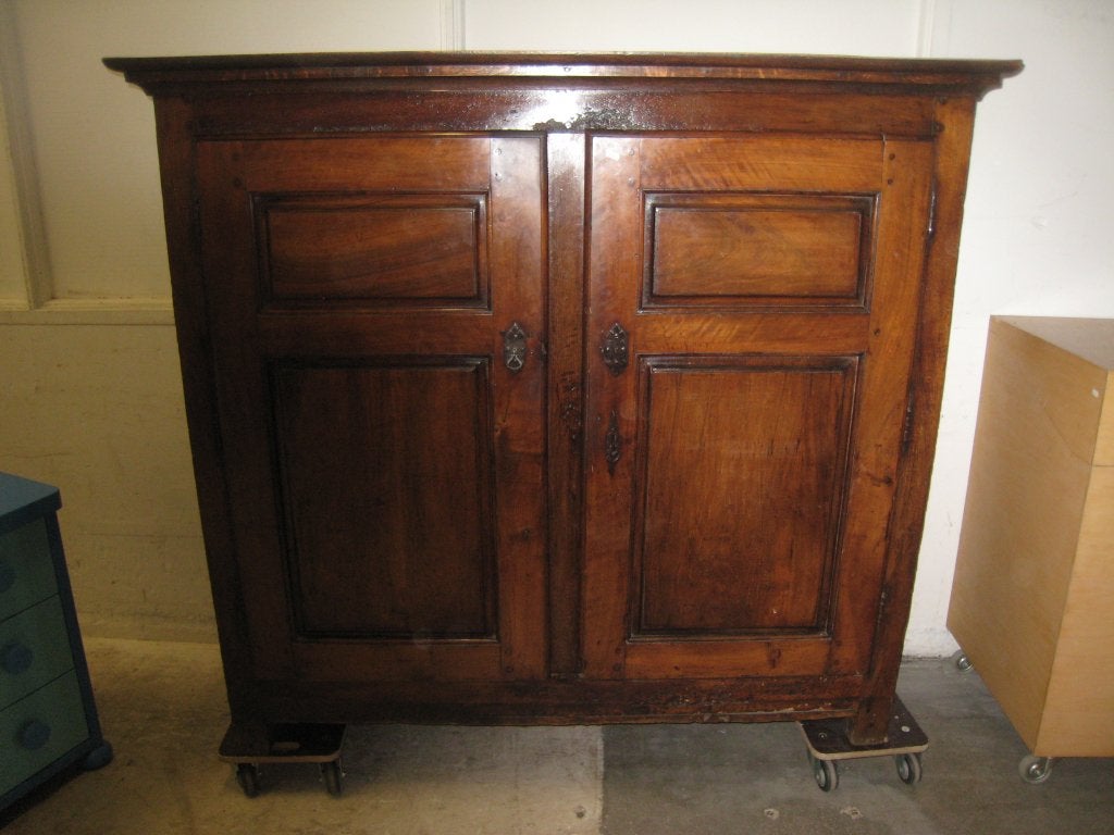 Vintage antiek houten kast, hoog 150, breed 164, diep 62