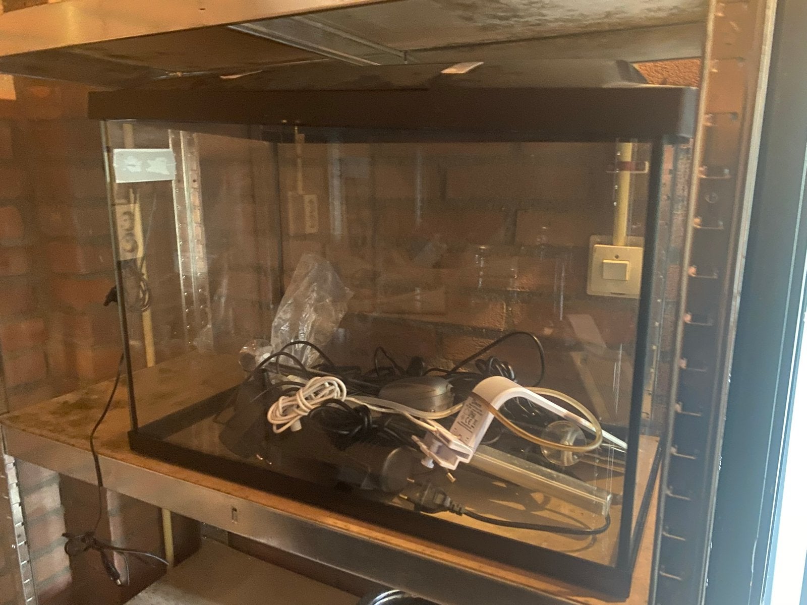 Aquarium, Dieren en Toebehoren, Ophalen, Zo goed als nieuw, Leeg aquarium