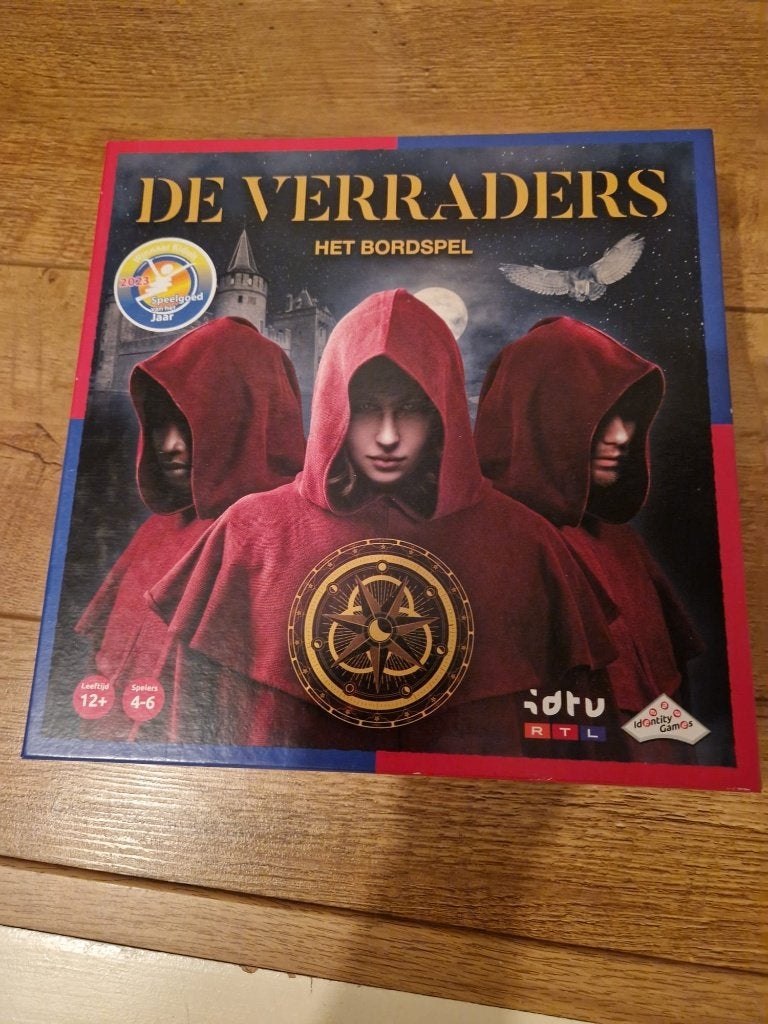 Het bordspel de verraders, Hobby en Vrije tijd, Vijf spelers of meer, Ophalen, Nieuw, Idonity Games