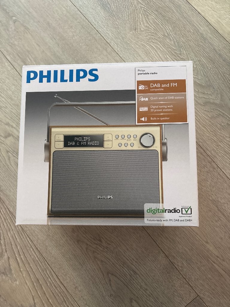 Philips Portable Radio DAB/FM - Nieuw en Ongebruikt, Audio, Tv en Foto, Ophalen, Nieuw, Radio