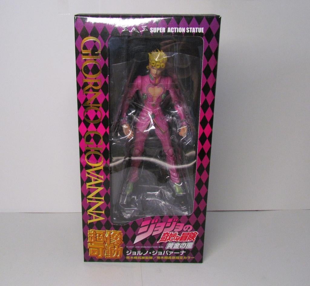 giorno giovanni Jojos bizzare adventure SuperAction Statue, Ophalen, Zo goed als nieuw