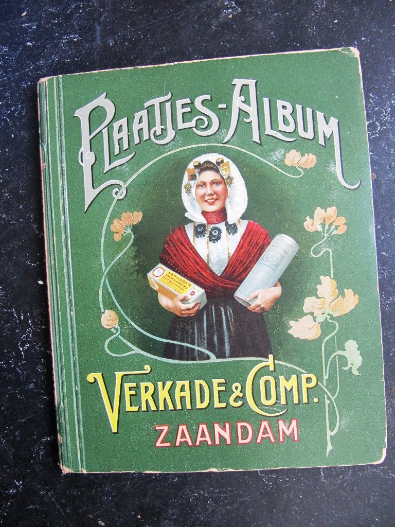 Verkade Plaatjes-Album,Sprookjesalbum nr 1, compleet ,1903, Boeken, Ophalen of Verzenden, Gelezen