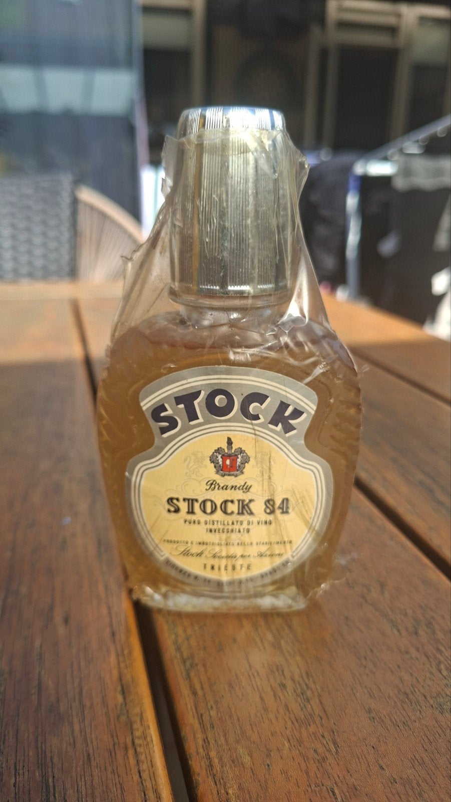 Vintage Stock 84 Brandy Mini Flesje - Ongeopend, Ophalen of Verzenden, Nieuw