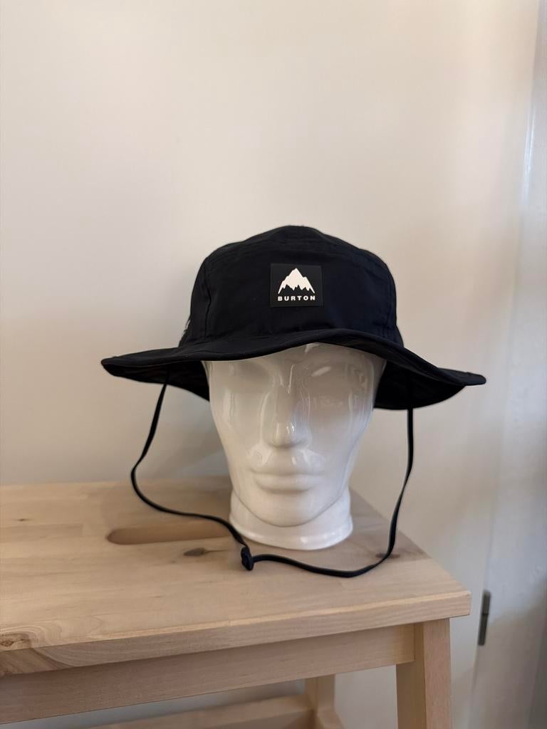 Burton Greyson Boonie True Black Bucket hat S-M, Ophalen of Verzenden, Nieuw, 57 cm (M, 7⅛ inch) of minder, Hoed
