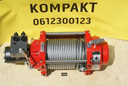 Hydraulische lier 7 Ton KOMPAKT 26m 12mmkabel hydraul rem, Auto diversen, Lierenwinkel De Akkers 56 , 7468DE  Enter NL, Nieuw