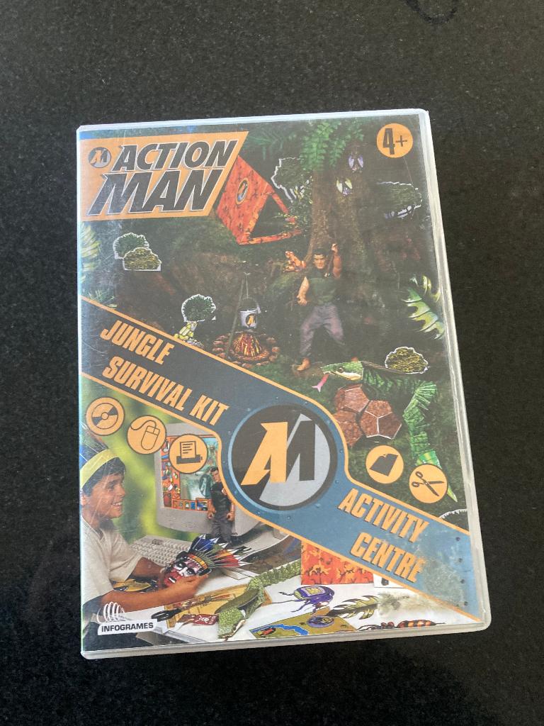 action man jungle survival kit, 1 speler, Ophalen of Verzenden, Zo goed als nieuw, Avontuur en Actie