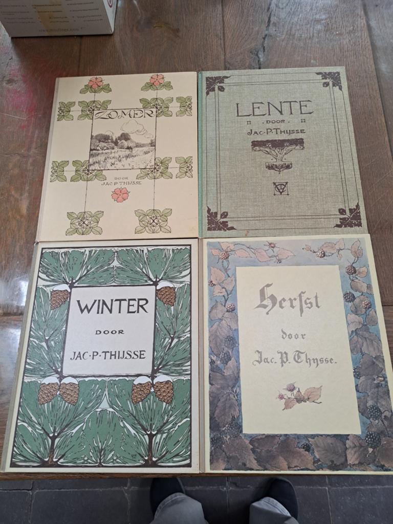 Jac. P. Thijsse - De Vier Jaargetijden (complete set), Ophalen of Verzenden, Zo goed als nieuw, Natuur algemeen, Jac. P. Thijsse