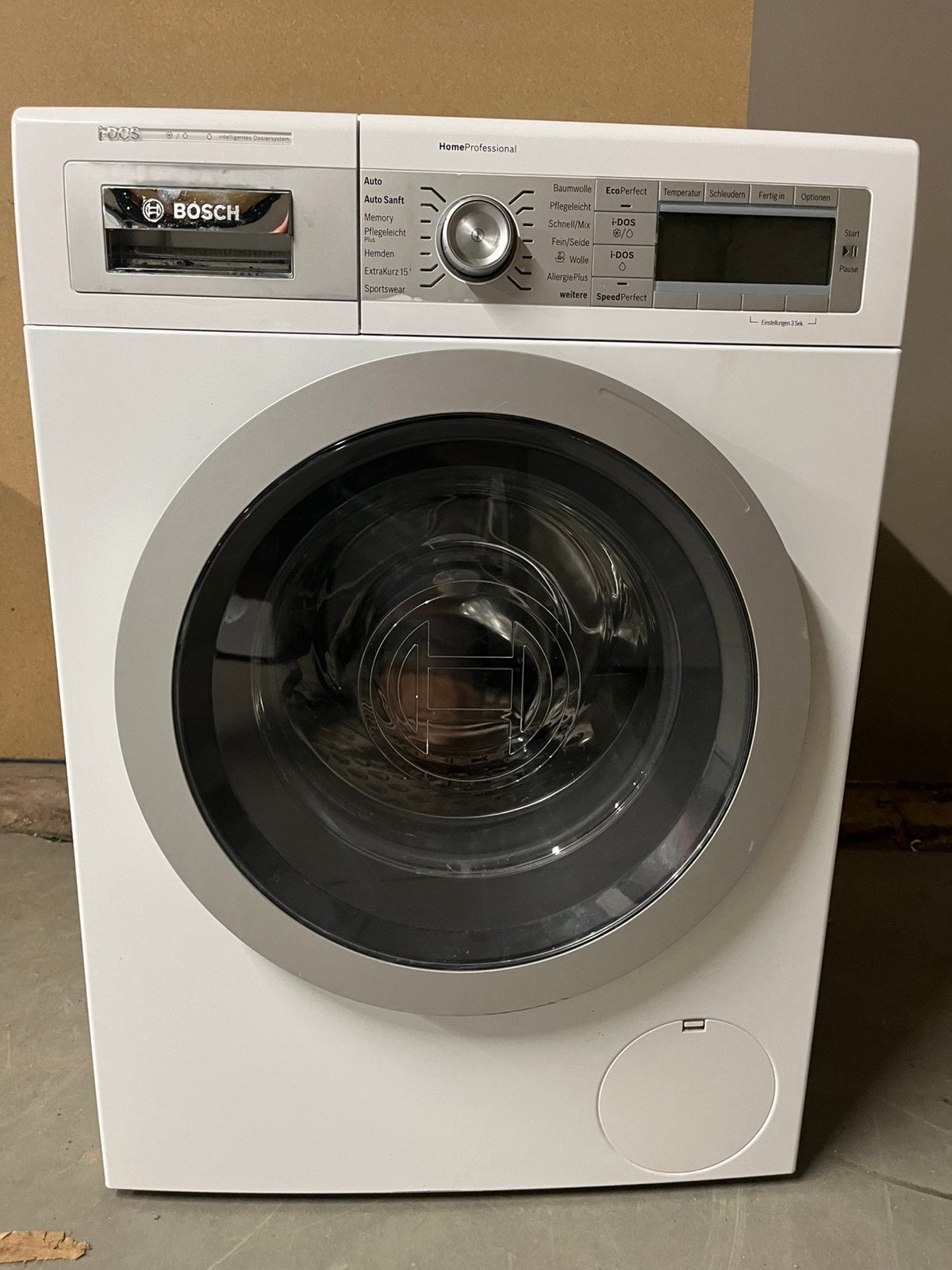 koopje bosch wasmachine 9kg.1600T. zgan,duits,Way32841,150€, Ophalen, 8 tot 10 kg, Energieklasse A of zuiniger, Voorlader