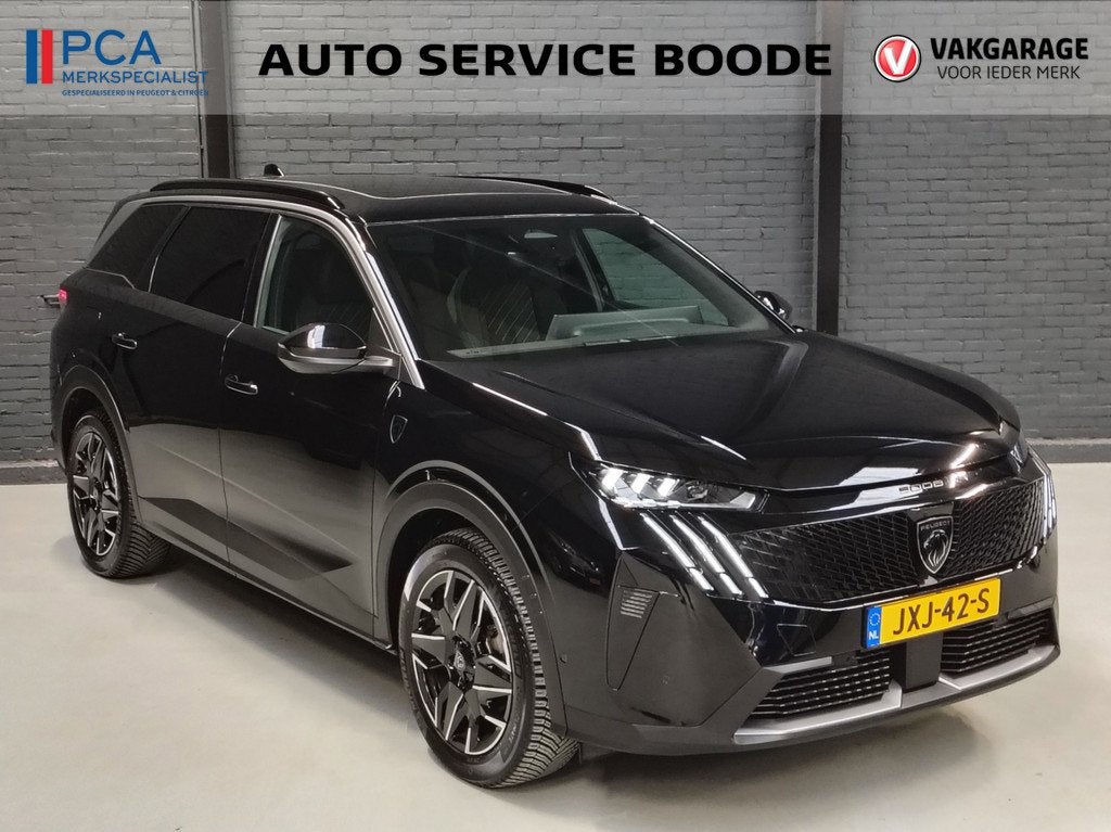 Peugeot 5008 1.2 Hybrid (136 pk) GT - 7-zits - schuifdak - a, Auto's, Peugeot, 136 pk, Gebruikt, 1199 cc, 7 stoelen