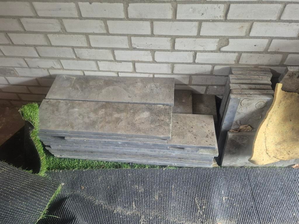 Siam Bluestone vijverranden en hoeken - Diverse maten, Tuin en Terras, Vijvers, Ophalen of Verzenden