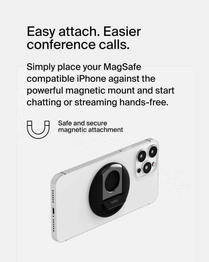 Belkin iPhone-houder MagSafe MacBook Wit (Accessoire) *Nieuw, Nieuw, Ophalen of Verzenden, Belkin, Info@Belkin.nl