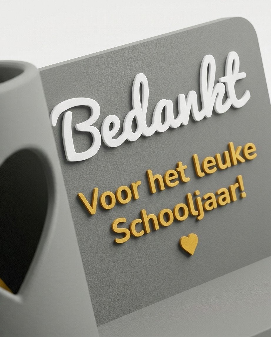 Juffen meester bedankjes pennenbak, Ophalen of Verzenden, Nieuw