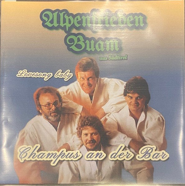 Nieuwpersing vinylsingle Alpenfrieden Buam '22 gezocht, Ophalen of Verzenden, Zo goed als nieuw, Overige formaten, Levenslied of Smartlap