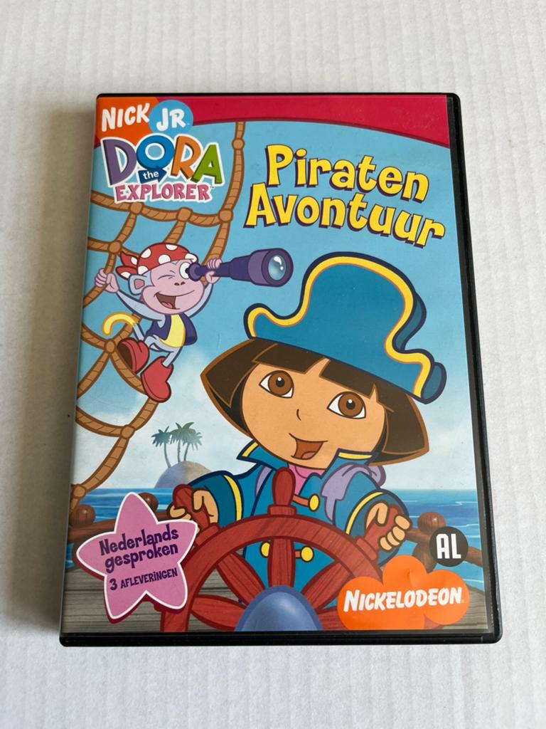 Dora the Explorer: Piraten Avontuur DVD, Gebruikt, Tekenfilm, Ophalen of Verzenden, Alle leeftijden