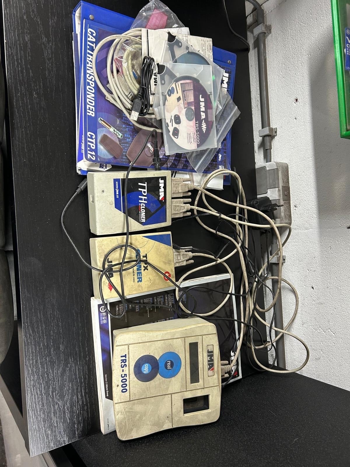 JMA TRS-5000 Transponder Cloner Set met Accessoires, Ophalen of Verzenden, Gebruikt, Universele onderdelen
