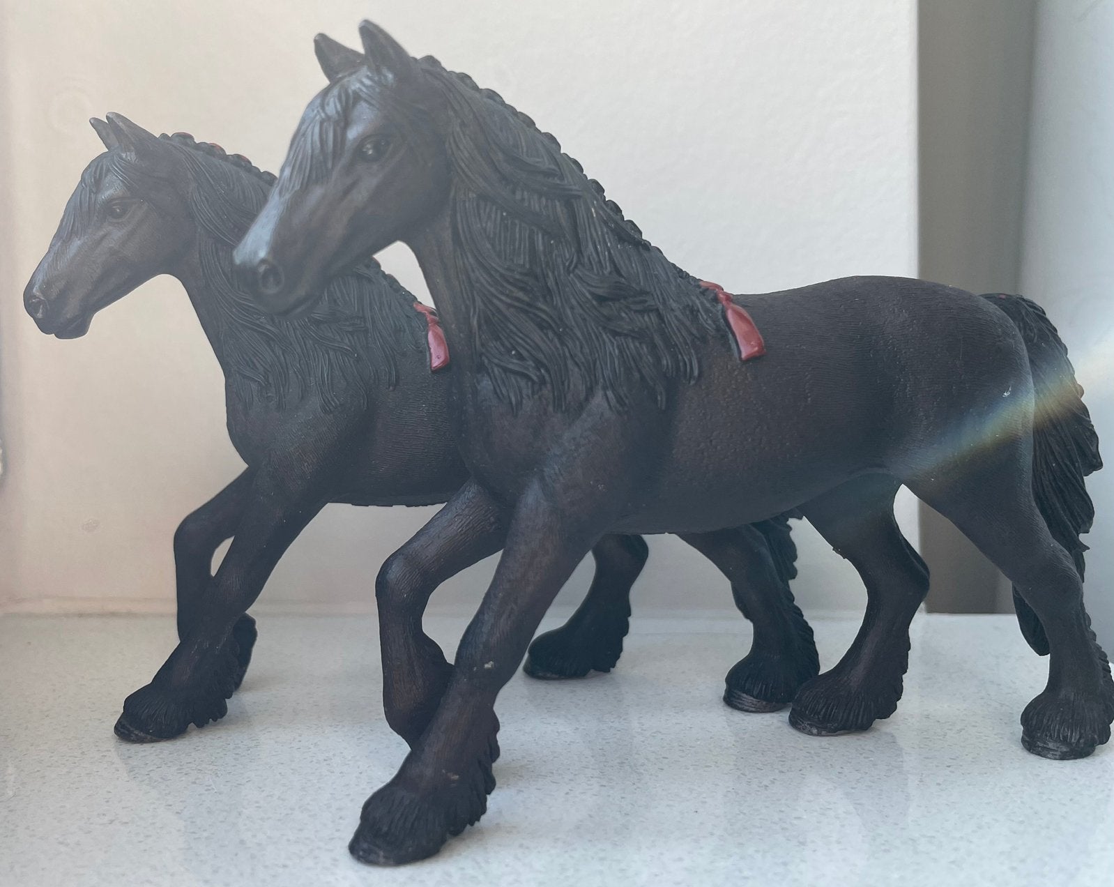 Schleich friesen, Verzamelen, Dierenverzamelingen, Verzenden, Zo goed als nieuw, Paard, Beeldje of Figuurtje
