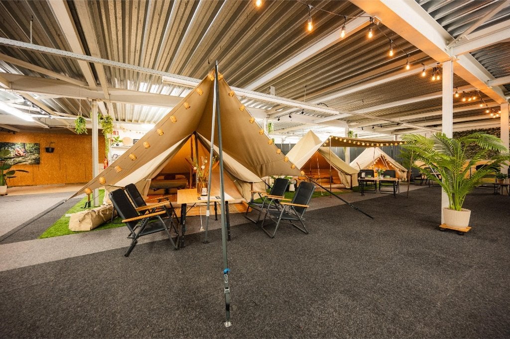 Bell tenten 400, 500 & 600 | Showroom | Actie, Ophalen of Verzenden, Nieuw, Tot en met 6