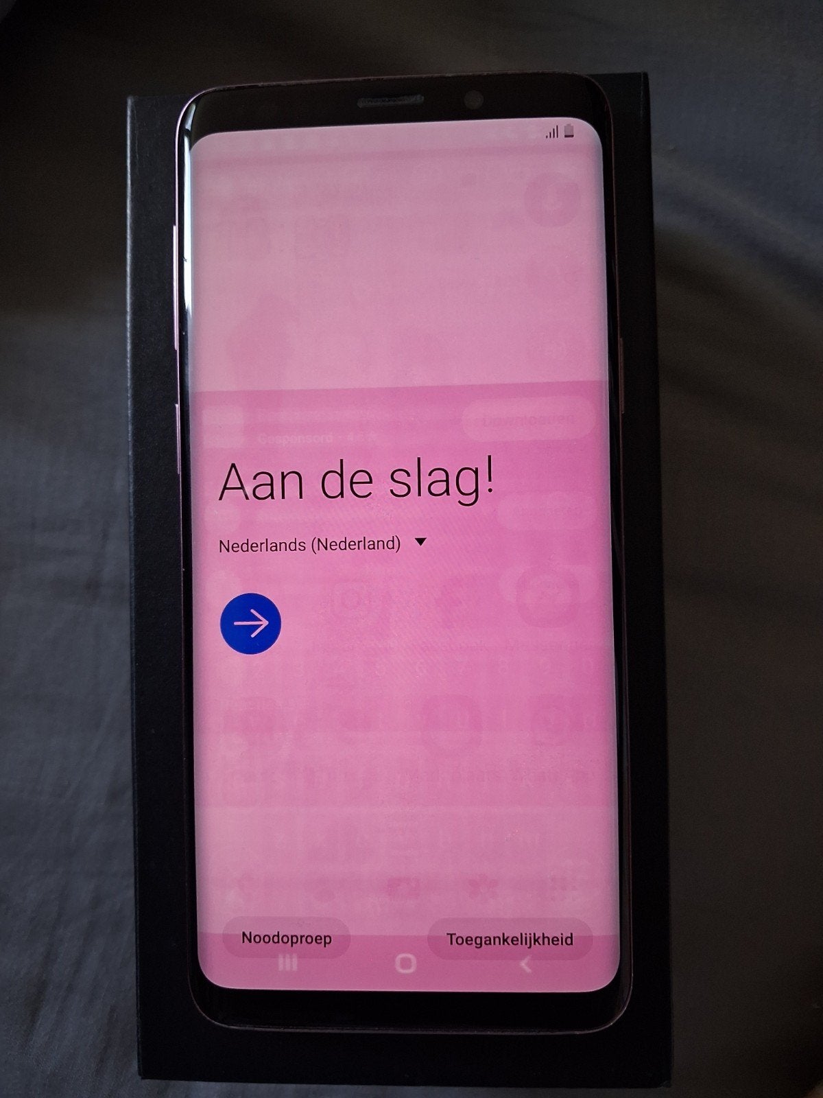 samsung s9, Telecommunicatie, Gebruikt, Paars, Ophalen of Verzenden, 64 GB