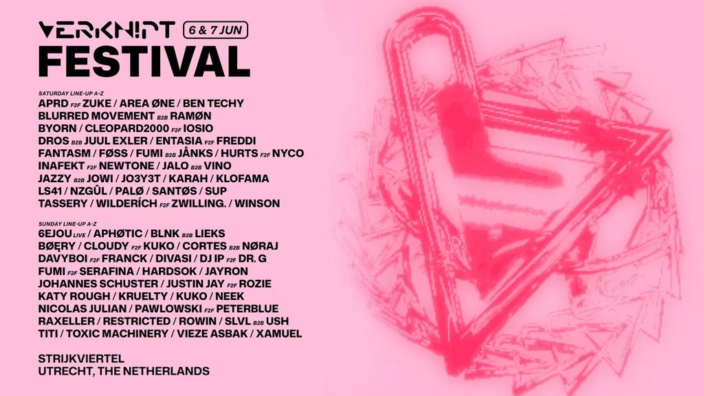 2 kaarten verknipt festival 6 juni twv €158,-, Tickets en Kaartjes, Evenementen en Festivals, Twee personen