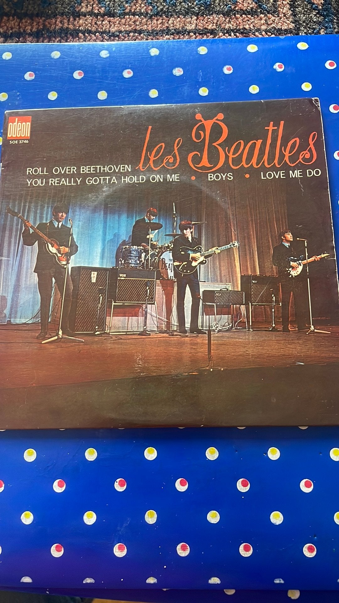 EP Les Beatles: Roll over Beethoven, Cd's en Dvd's, Vinyl Singles, Ophalen of Verzenden, EP