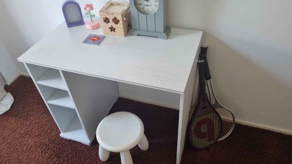 Bureau, Ophalen, Opbergruimte, Gebruikt, IKEA