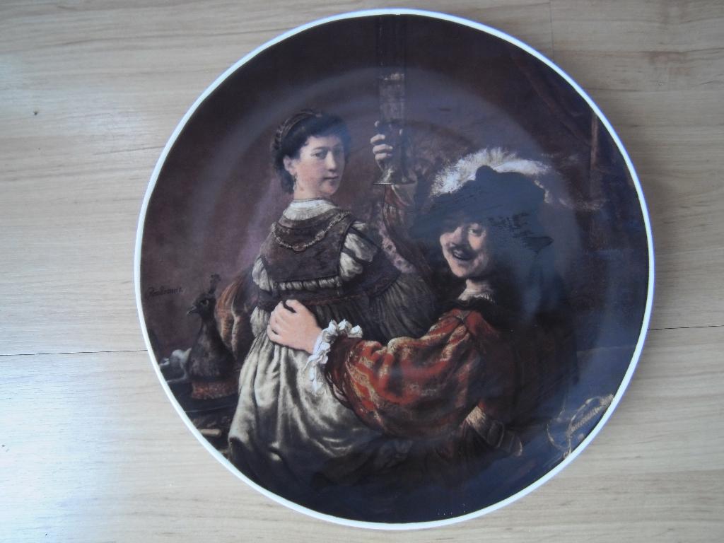 oud wandbord Bareuther Bavaria, Antiek en Kunst, Ophalen of Verzenden