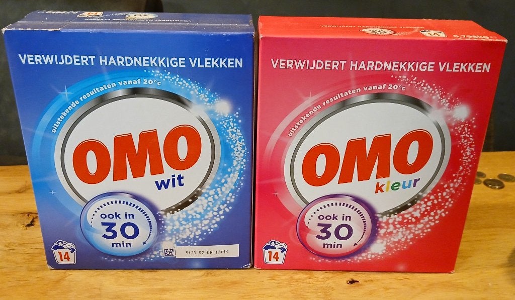 Omo waspoeder Nieuw, Ophalen