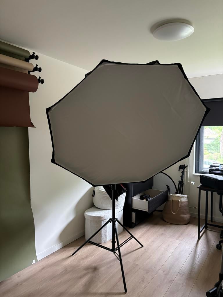 Godox AD400pro flitser met softbox en statief, Ophalen, Zo goed als nieuw, Lamp of Flitsset