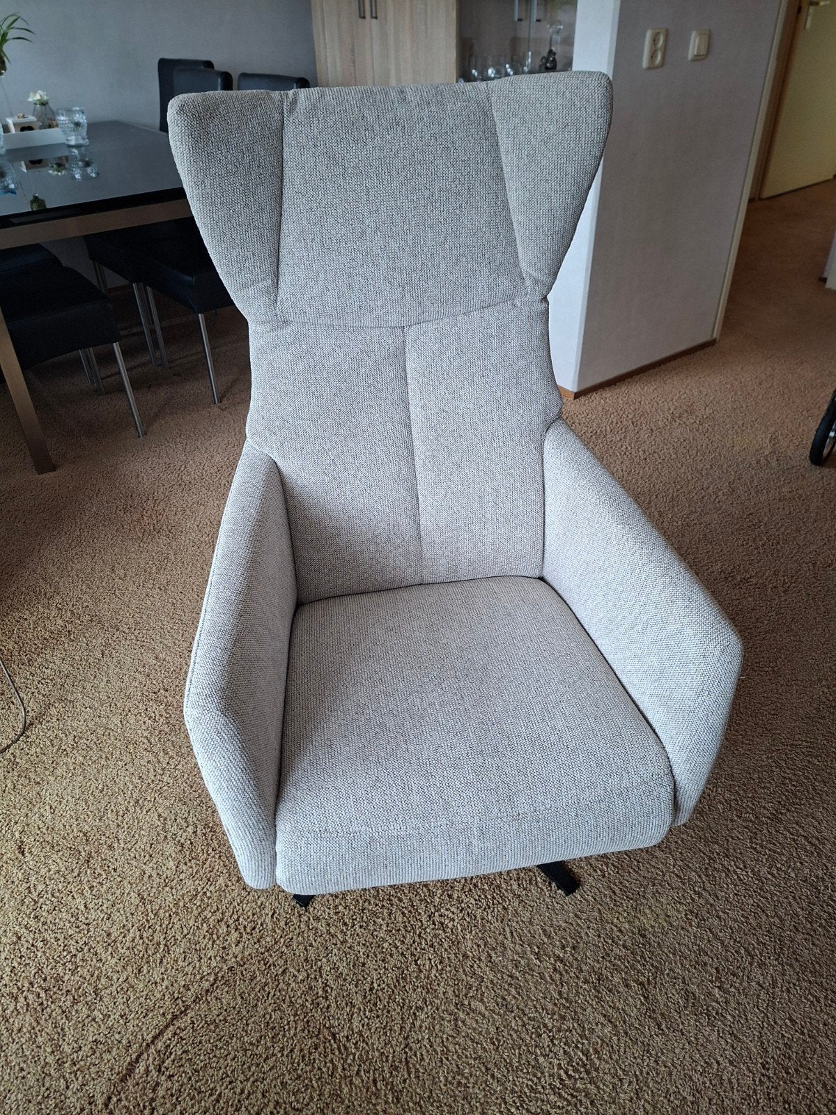 Zo goed als nieuwe Velderhof sta-op fauteuil "Liscia", Huis en Inrichting, Fauteuils, Ophalen, 75 tot 100 cm, Zo goed als nieuw