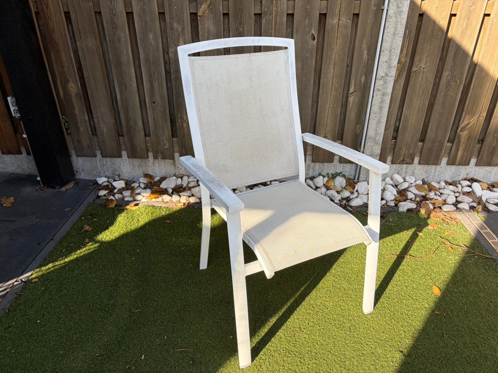 Mooie tuinstoelen, Ophalen, Gebruikt, Kunststof