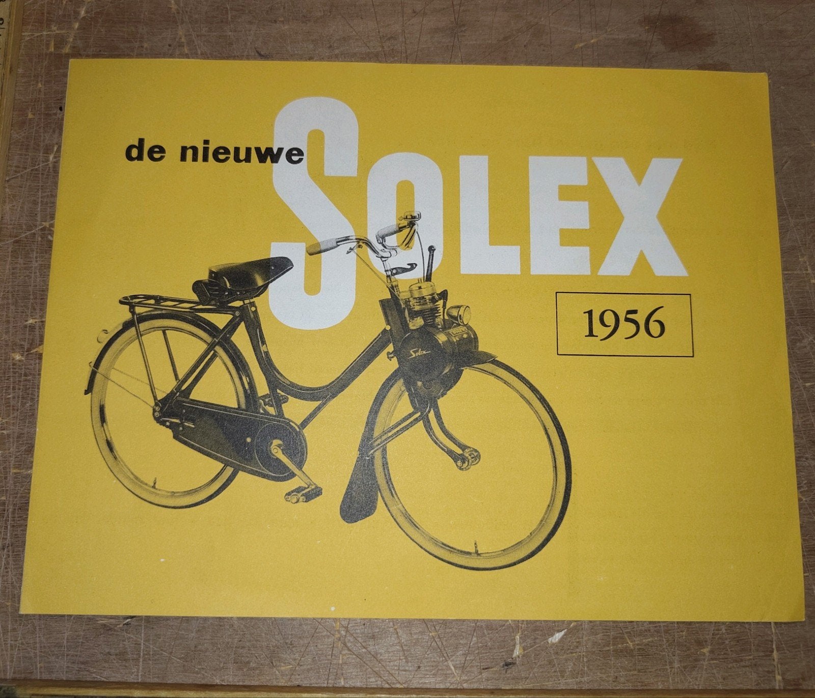 de Nieuwe Solex Brochure 1956, Ophalen of Verzenden