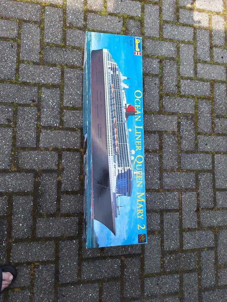 Bouwdoos Ocean Liner Queen Mary 2, Verzenden