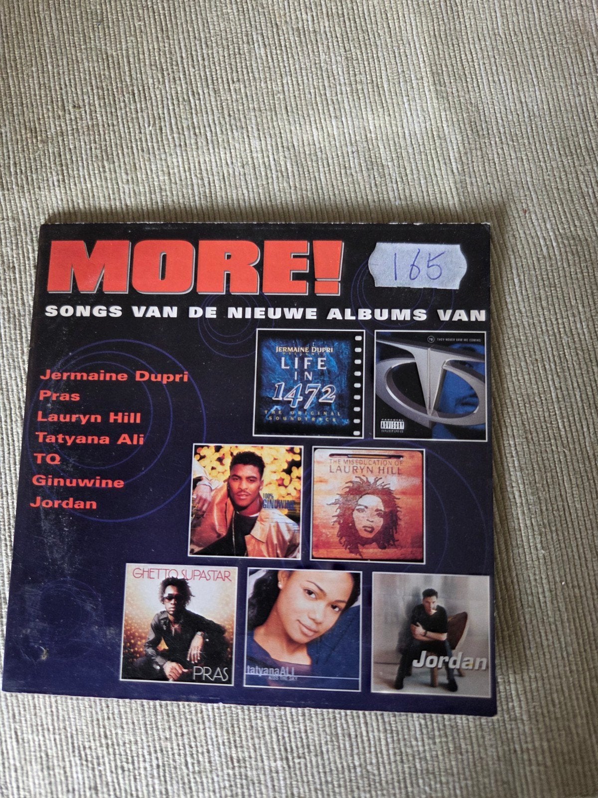 MORE! Songs van de Nieuwe Albums van diverse artiesten, Ophalen of Verzenden, Gebruikt, Verzamelalbum