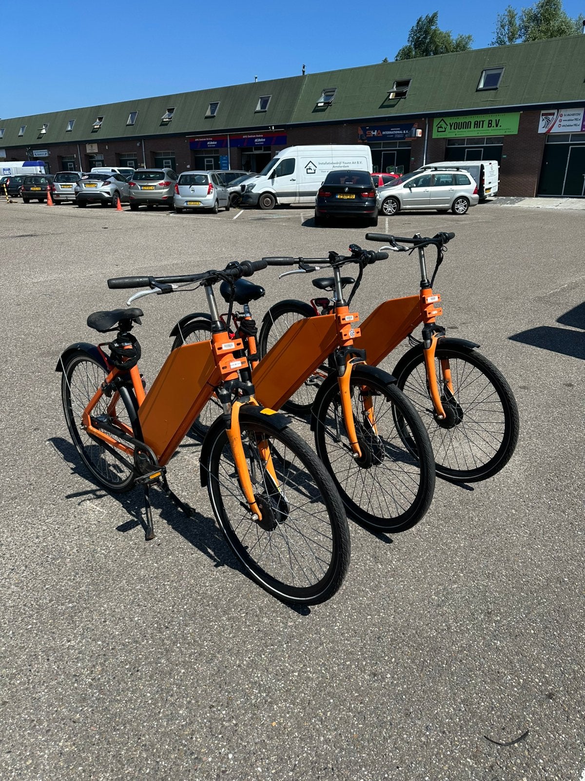Stevig bezorgfiets met 1 of 2 accu’s, 59 cm of meer, Ophalen, Zo goed als nieuw, Staal